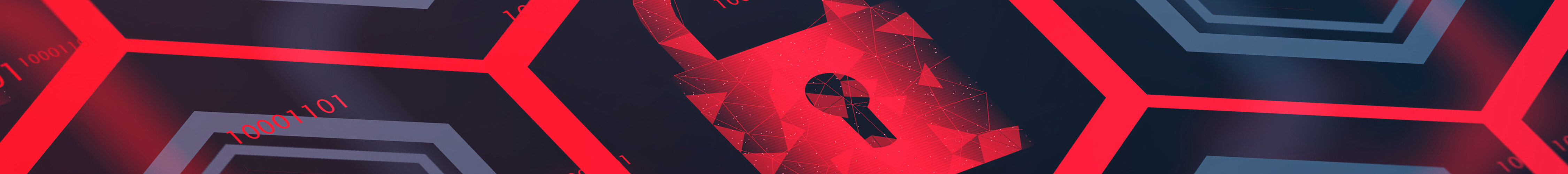 Red and gray online security digital button background. Cyber security and identification concept.